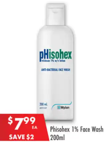 Phisohex 1% Face Wash 200ml