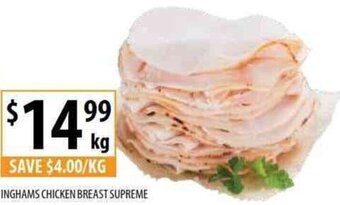 Supabarn Inghams Chicken Breast Supreme offer