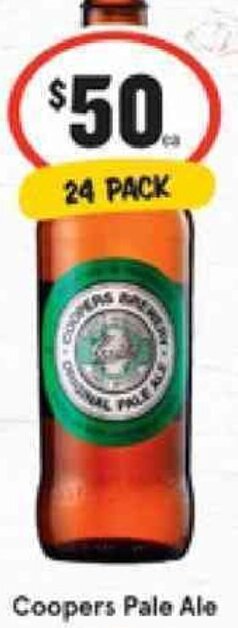 IGA Coopers Pale Ale offer