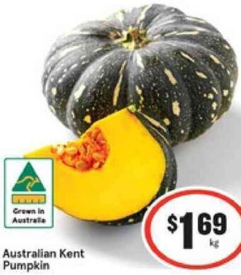 IGA Australian Kent Pumpkin offer