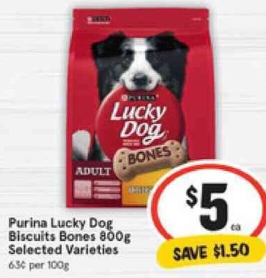 Purina lucky hot sale dog bones