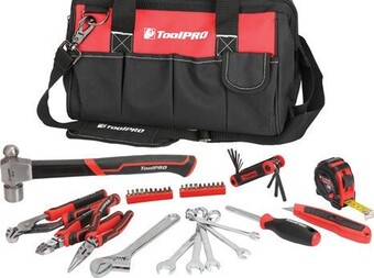 SuperCheap Auto ToolPRO 43 Pce Tool Bag Kit offer
