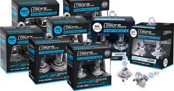 Calibre White Light Headlight Globes
