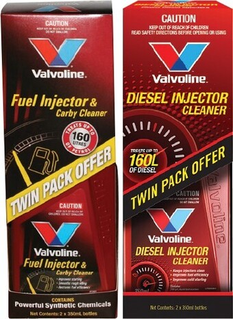 SuperCheap Auto Valvoline Twin Pack Injector Cleaners offer