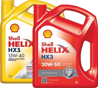 SuperCheap Auto These Shell 5L Helix Engine Oils offer