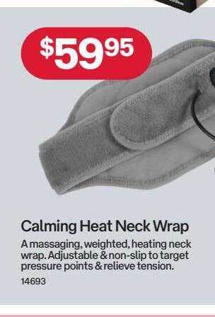 Australia Post Calming Heat Neck Wrap offer