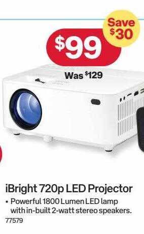 Australia Post Ibright 720p LED Projector offer
