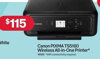 Australia Post Canon Pixma TS5160 Wireless All-In-One Printer offer