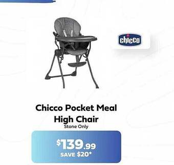Baby Kingdom Chicco Pocket Meal High Chair offer