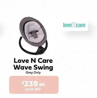 Love N Care Wave Swing