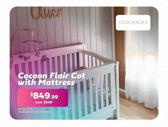 Cocoon Flair Cot With Mattress