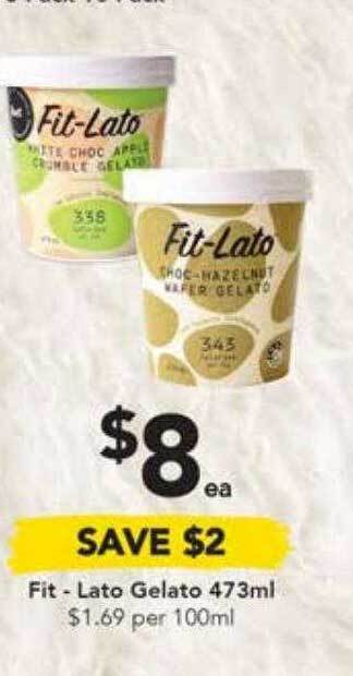 Drakes Fit - Lato Gelato 473ml offer