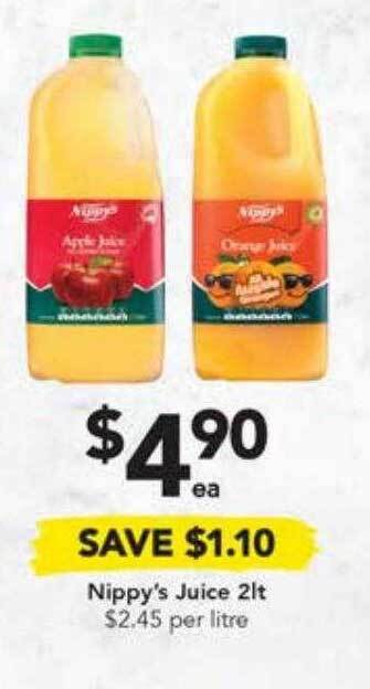Drakes Nippy's Juice 2lt offer