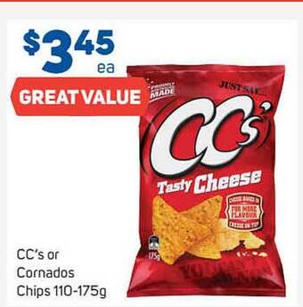 Foodland Cc's Or Cornados Chips offer