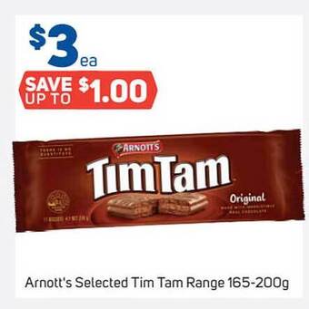 Foodland Arnott's Selected Tim Tam Range offer