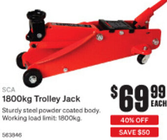 1800kg Trolley Jack