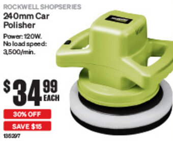 SuperCheap Auto 240mm Car Polisher offer