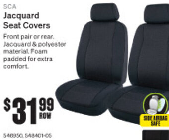 Jacquard Seat Covers