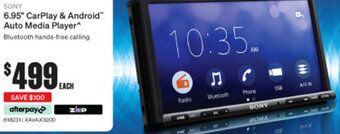 SuperCheap Auto 6.95" CarPlay & Android Auto Media Player offer