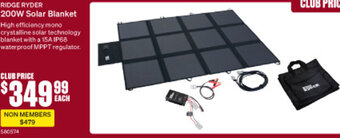 SuperCheap Auto 200W Solar Blanket offer
