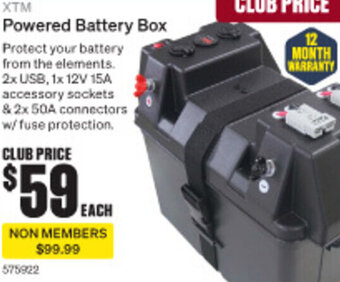 SuperCheap Auto Powered Battery Box offer