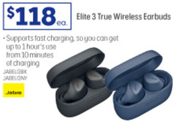 Officeworks Elite 3 True Wireless Earbuds offer