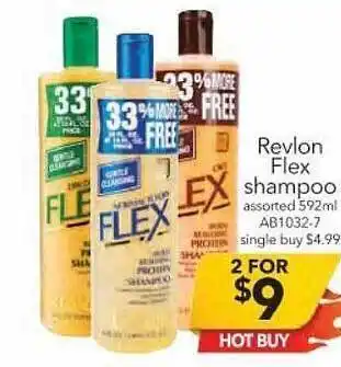 Cheap as Chips Revlon Flex Shampoo offer