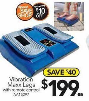 Cheap as Chips Vibration Maxx Legs offer