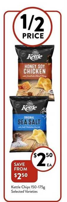 Foodworks Kettle Chips offer