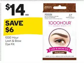 Woolworths 1000 Hour Lash & Brow Dye Kit offer
