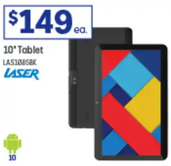 Officeworks 10" Tablet Laser offer