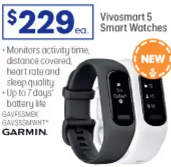 Officeworks Vivosmart 5 Smart Watches offer