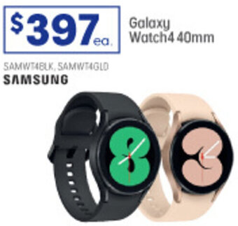 Officeworks Galaxy Watch4 40mm offer
