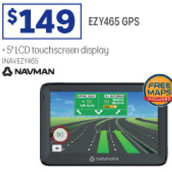 Officeworks EZY465 GPS offer