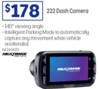 Officeworks 222 Dash Camera offer