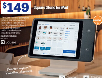 Officeworks Square Stand For iPad offer