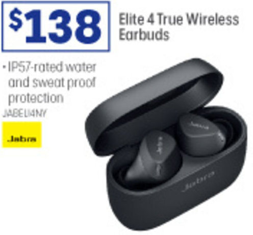 Elite 4 True Wireless Earbuds offer at 