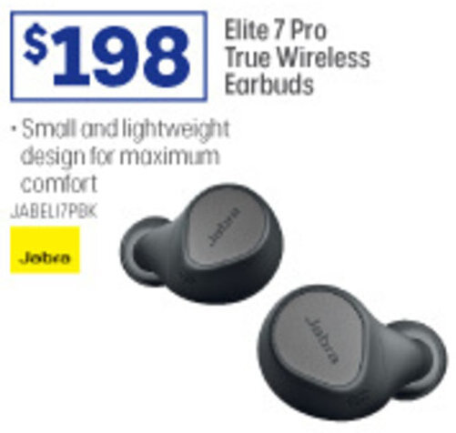 Elite 7 Pro True Wireless Earbuds offer 