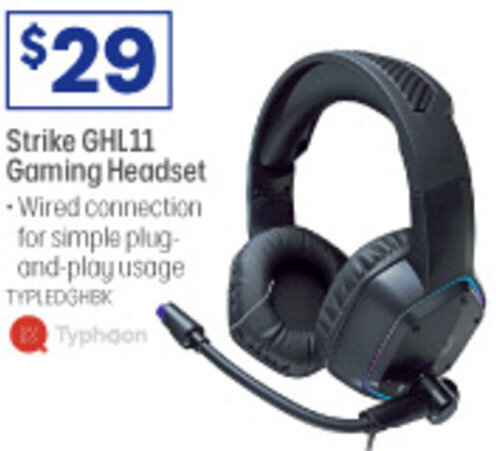 Strike GHL11 Gaming Headset offer at 