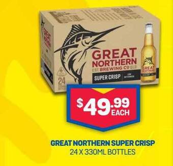 Bottlemart Great Northern Super Crisp offer