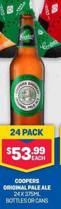 Bottlemart Coopers Original Pale Ale offer
