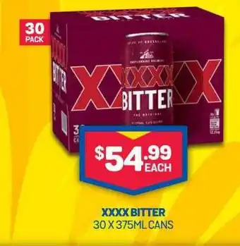 Bottlemart XXXX Bitter offer