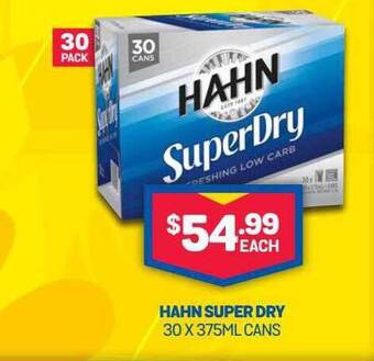 Bottlemart Hahn Super Dry offer