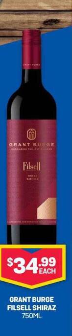 Bottlemart Grant Burge Filsell Shiraz offer