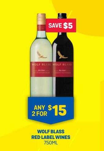 Wolf Blass Red Label Wines