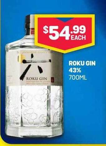 Roku Gin 43%