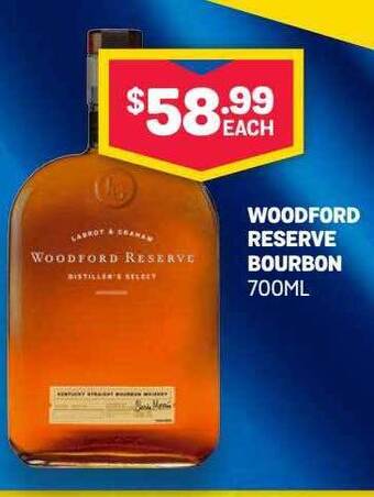 Bottlemart Woodford Reserve Bourbon offer