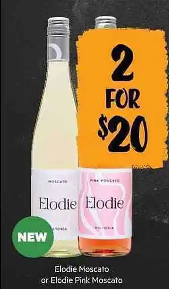 First Choice Liquor Elodie Moscato Or Pink Moscato offer
