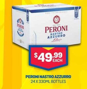 Bottlemart Peroni Nastro Azzurro offer