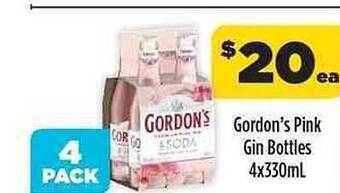 Liquorland Gordon's Pink Gin Bottles offer